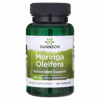 SWANSON Full Spectrum Moringa Oleifera 400 mg 60 kapsułek
