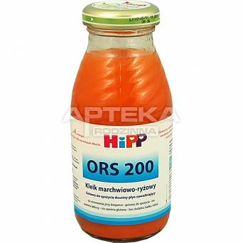 HIPP ORS 200 Kleik marchewkowo ryżowy od 4 miesiąca