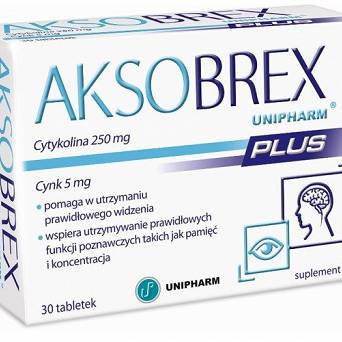 Aksobrex Unipharm Plus 30 tabletek