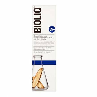 BIOLIQ 55+ Krem Intensywnie liftingujący oczy szyja 30 ml