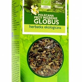 Herbata Globus przy migrenie 50g DARY NATURY