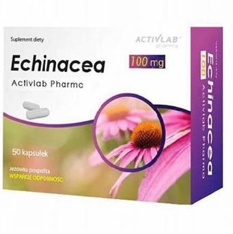 Echinacea 100 mg 50 kapsułek JEŻÓWKA ODPORNOŚĆ