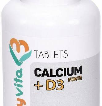 Calcium+D3 Forte cytrynian 100 tabletek MyVita