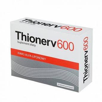 Thionerv 600 mg MIAŻDŻYCA CUKRZYCA 30 tabletek