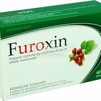 Furoxin 60 tabletek POKRZYWA ŻURAWINA 