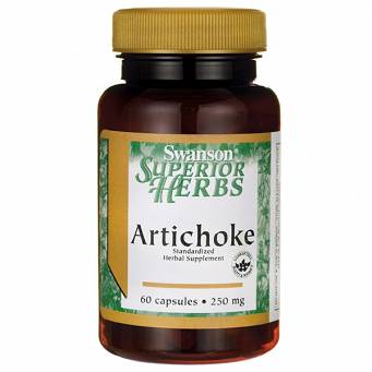 SWANSON Artichoke 250 mg 60 kapsułek