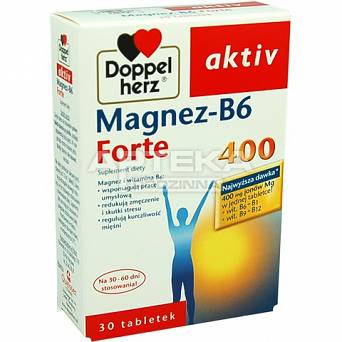 Doppelherz Magnez-B6 Forte 30 tabletek