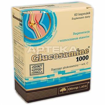 Olimp Glucosamine 1000 Gold 60 kaps ZDROWE KOŚCI STAWY 