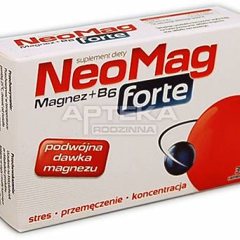 NeoMag Forte 30 tabletek magnez witamina b6