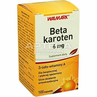Beta Karoten 6 mg 100 kapsułek